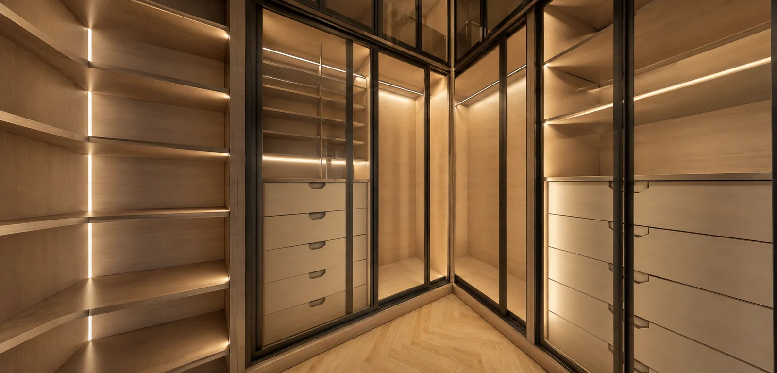 Cabina armadio versione Legno