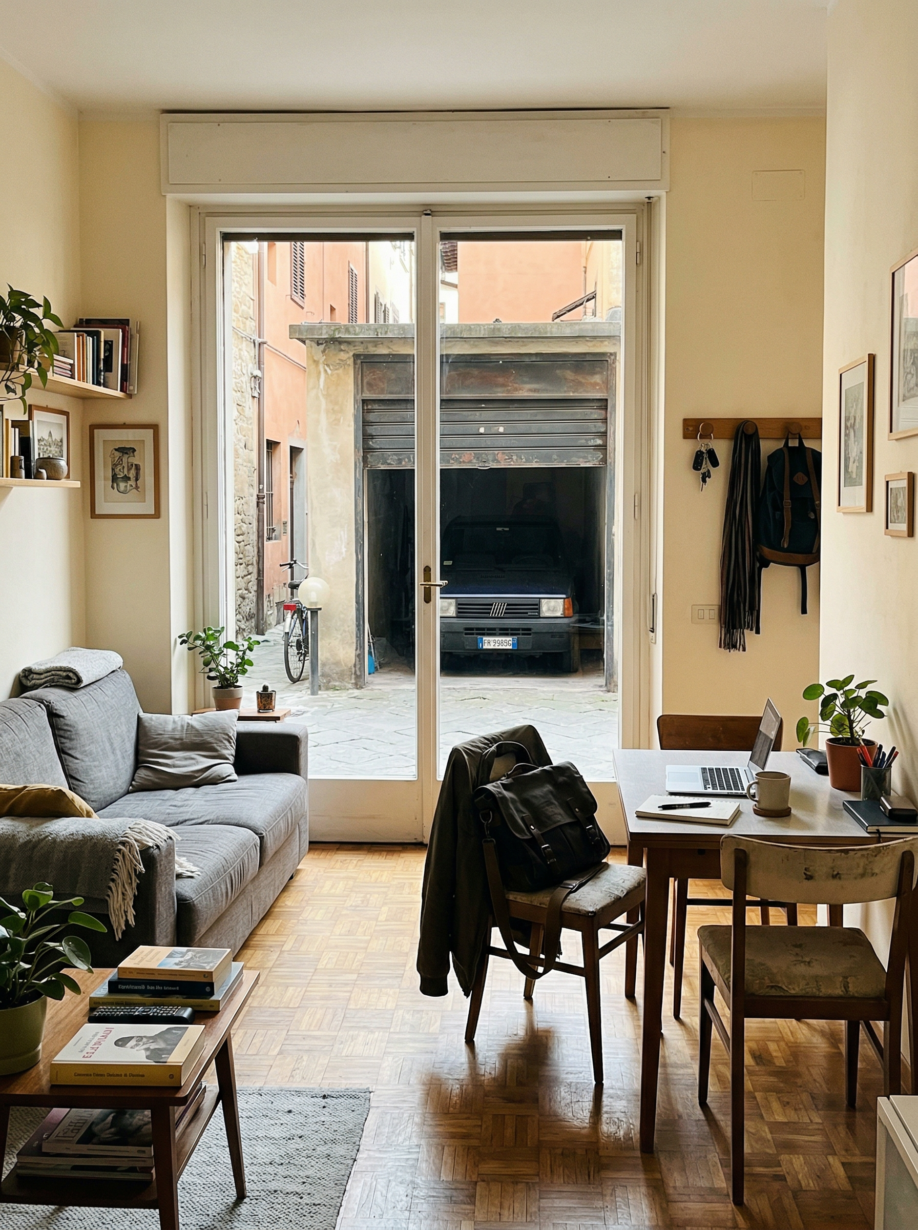 Monolocale con box auto — inquilino nel campo dell'istruzione